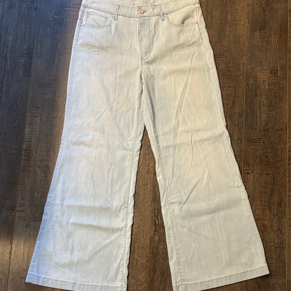 White House Black Market Tencel Wide Leg Jeans